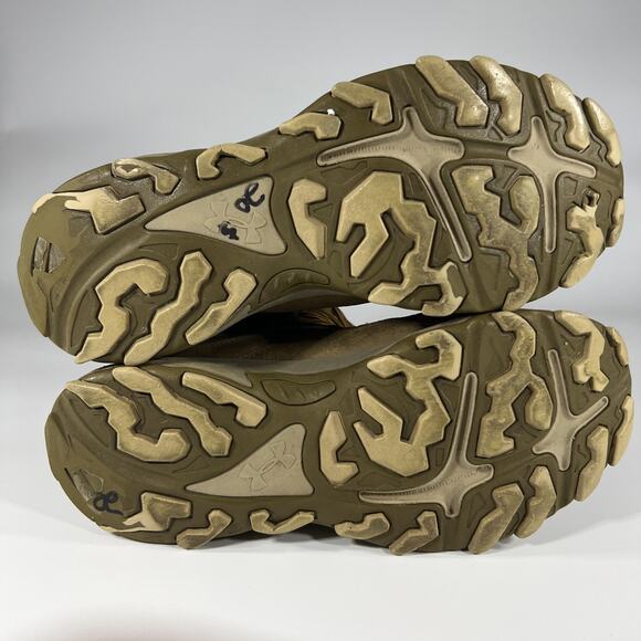 Under Armour Boots Mens Size 11.5 Green/Brown Camo Hunting Hiking - Picture 10 of 12